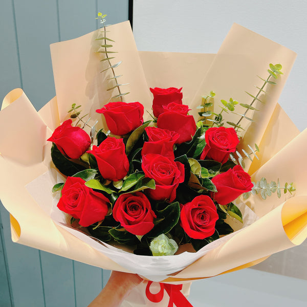 only premium red roses